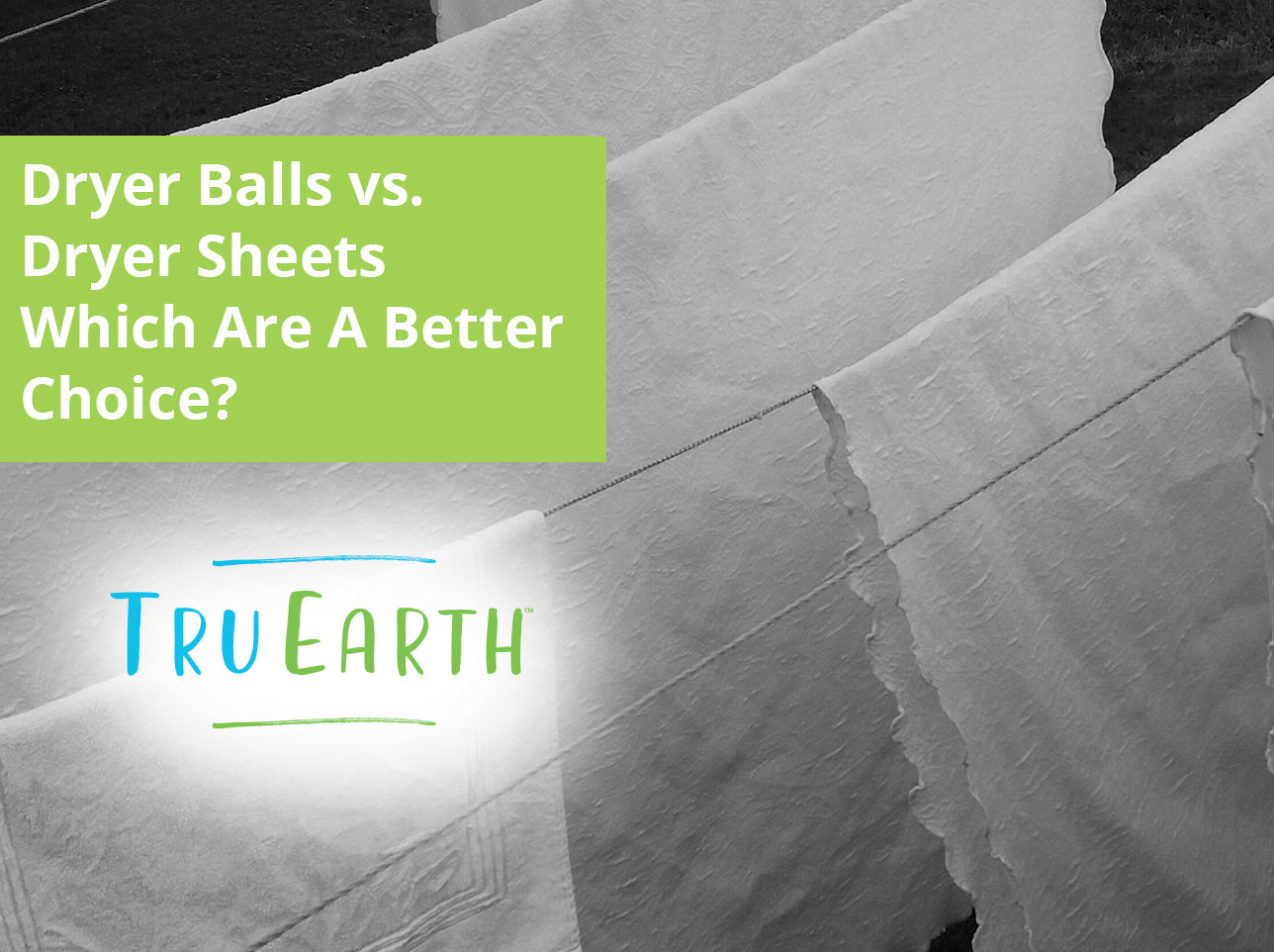 Dryer Balls vs. Dryer Sheets Which Are A Better Choice? Tru Earth EU