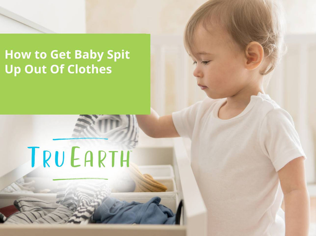How to Get Baby Spit Up Out Of Clothes