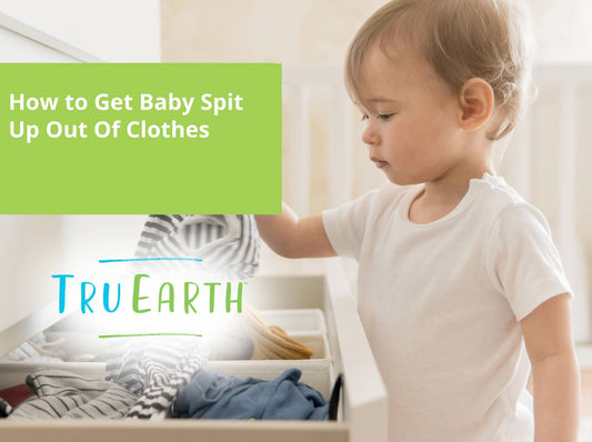 How to Get Baby Spit Up Out Of Clothes