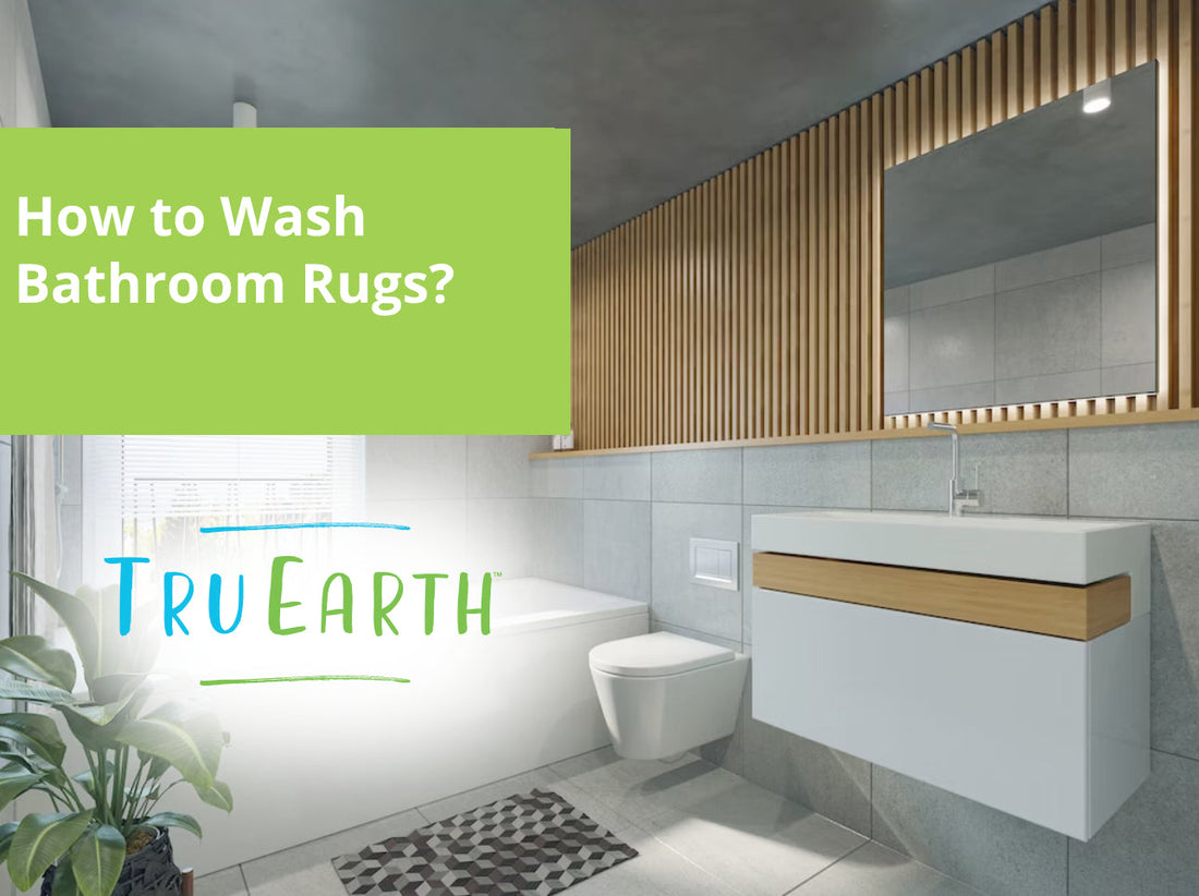 How to Wash Bathroom Rugs?