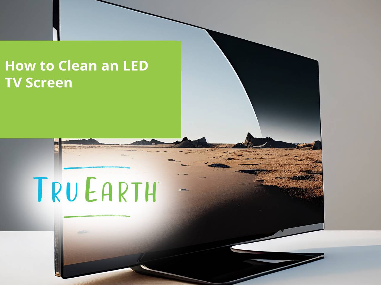 Clean Face Led Screen How to Clean an LED TV Screen – Tru Earth EU