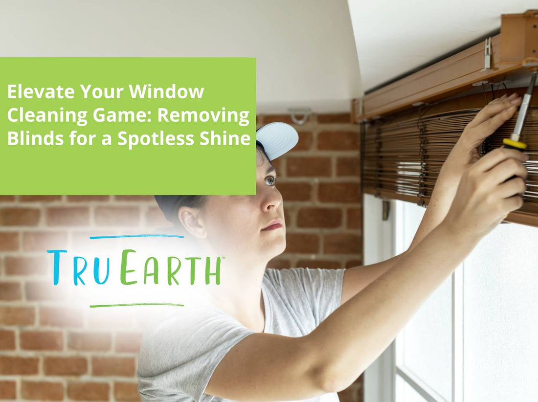 Elevate Your Window Cleaning Game: Removing Blinds for a Spotless Shine