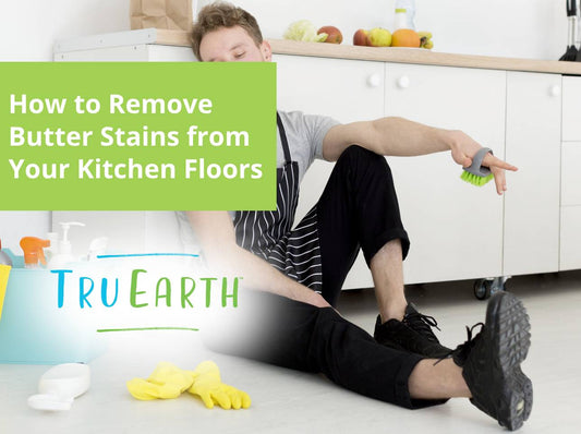 How to Remove Butter Stains from Your Kitchen Floors